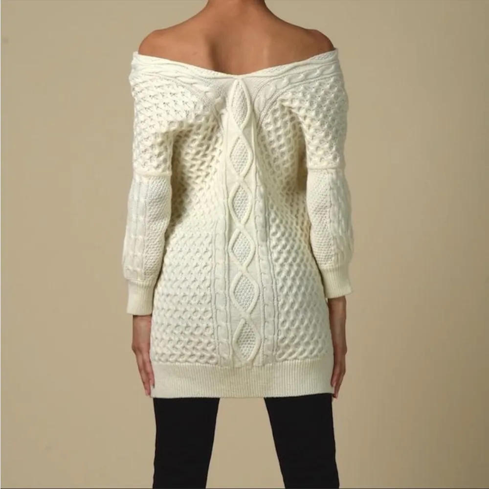 [Cistar] Nora Front Split Pullover Sweater - Image 2