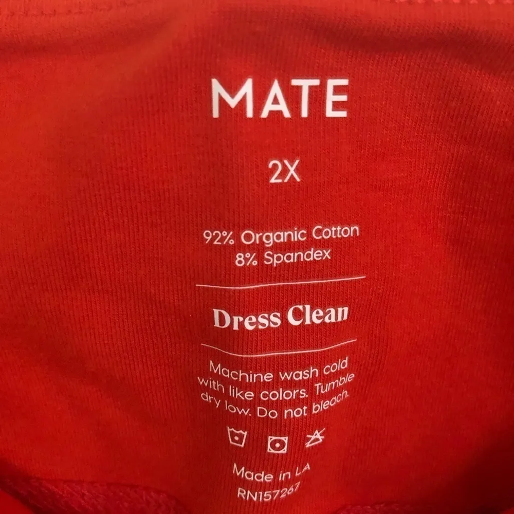 𝅺nwt Mate the Label Organic stretch Biker short set - Image 8