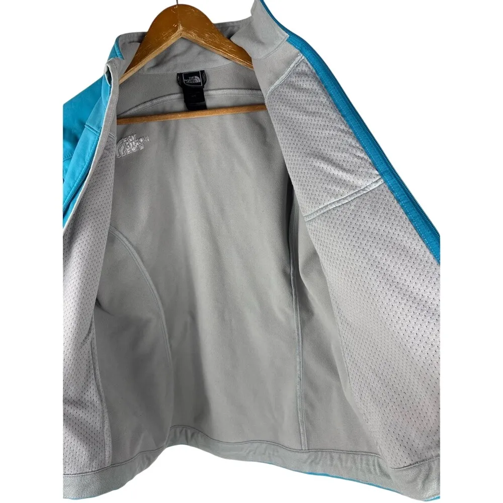 The North Face Women's Medium TNF Apex Bionic Bright Blue‎ Soft Shell Outdoor - Image 10