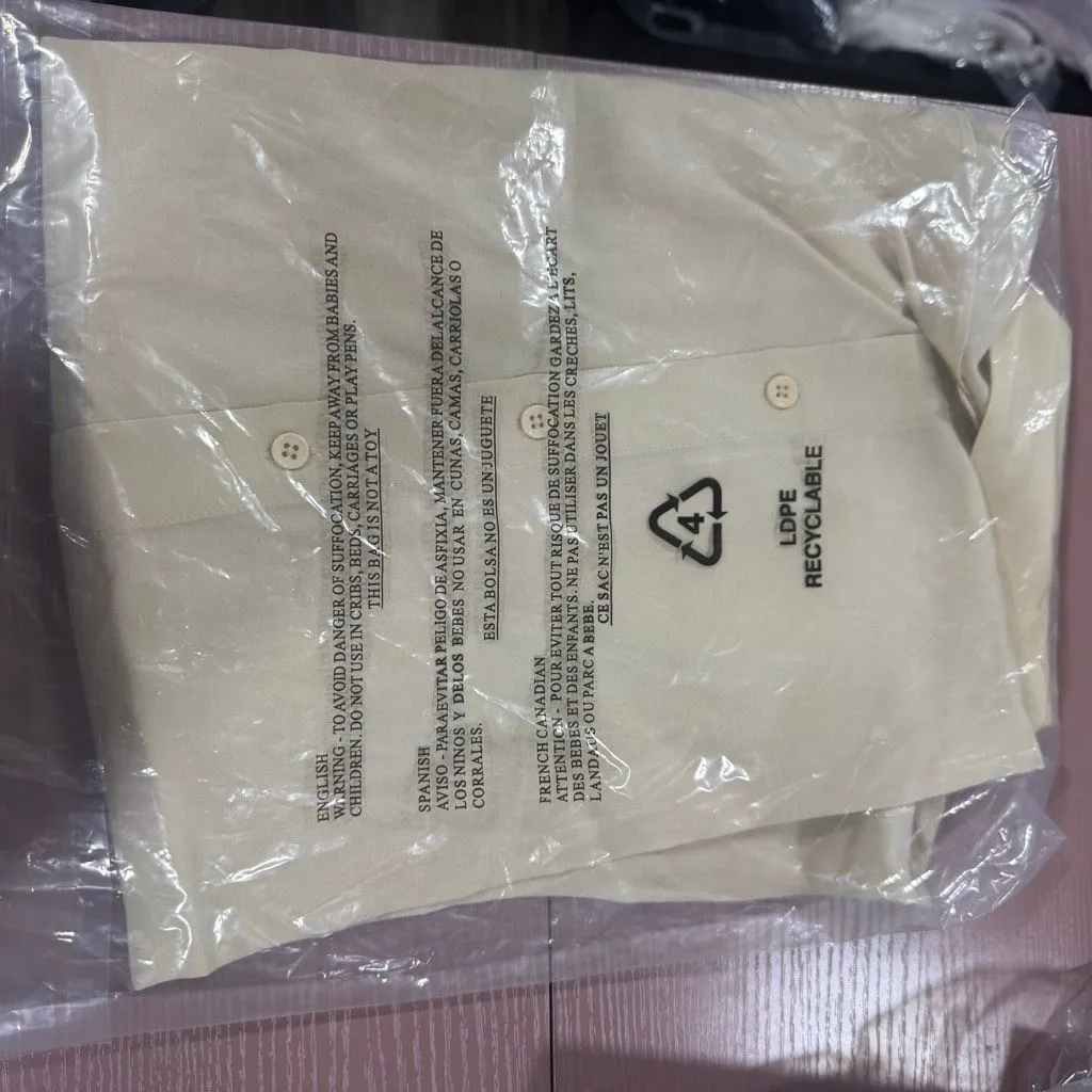 7 for all mankind long sleeve silk blouse - Image 9