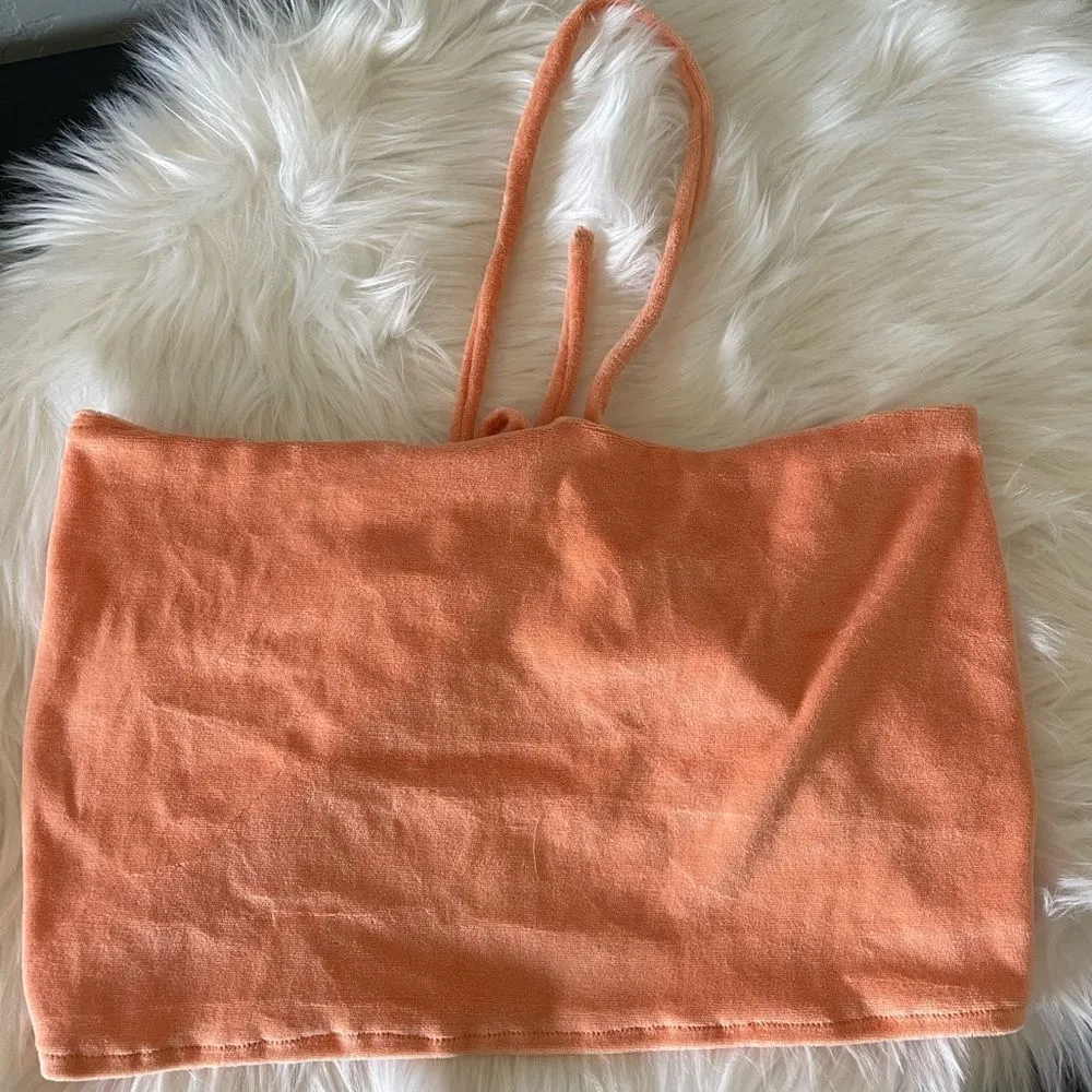 NWT REVOLVE x Silk Roads by Adriana Iglesias Terry Cloth Sabi Top. Size L. NWT - Image 4