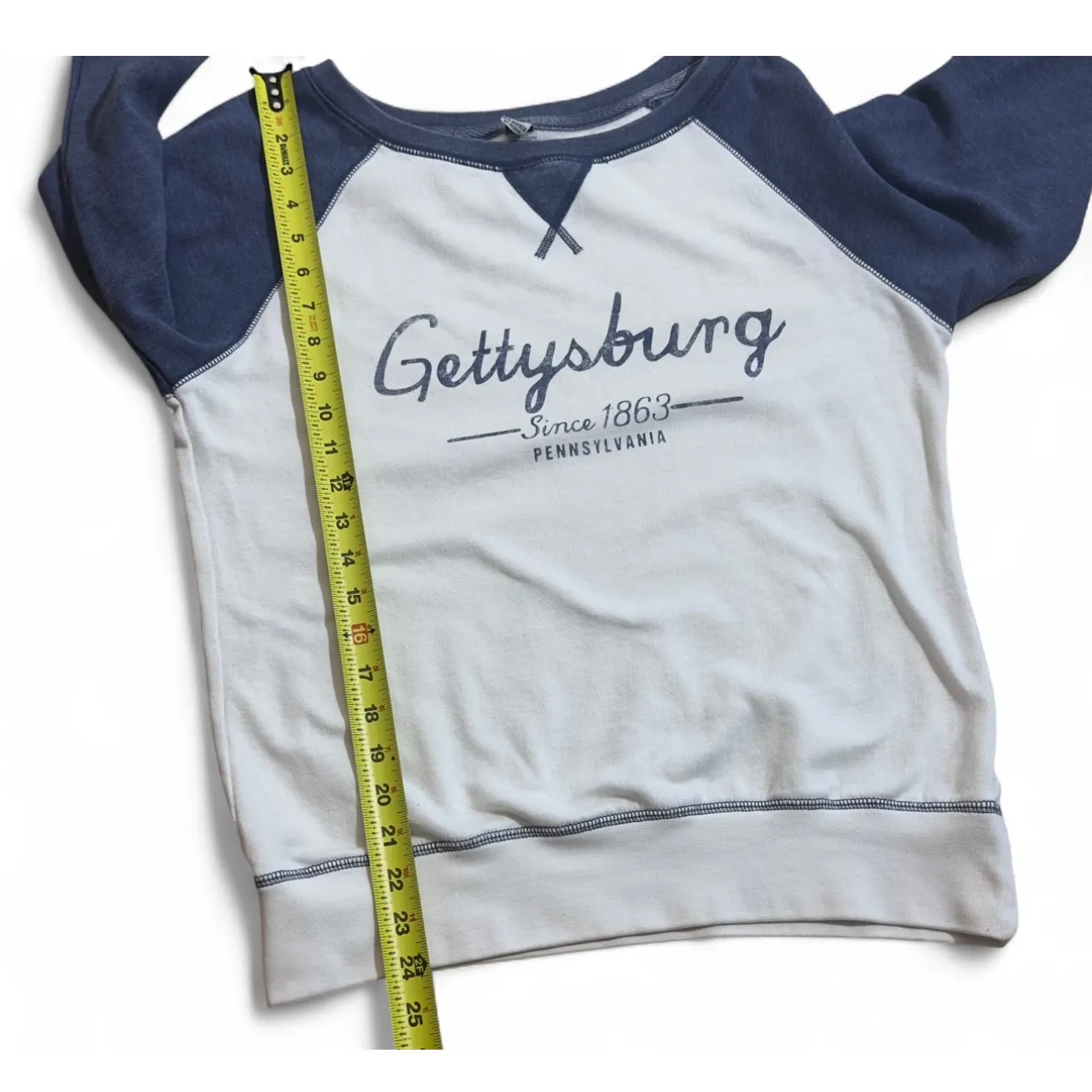 Gettysburg Sweatshirt Crewneck Pullover Long Sleeve Graphic Top Comfy - Image 3