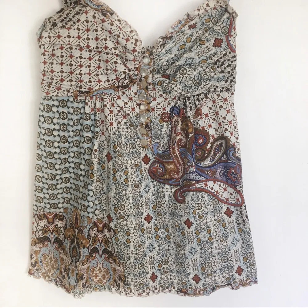 Derek Heart  Paisley Sweetheart Tank Top - Image 8