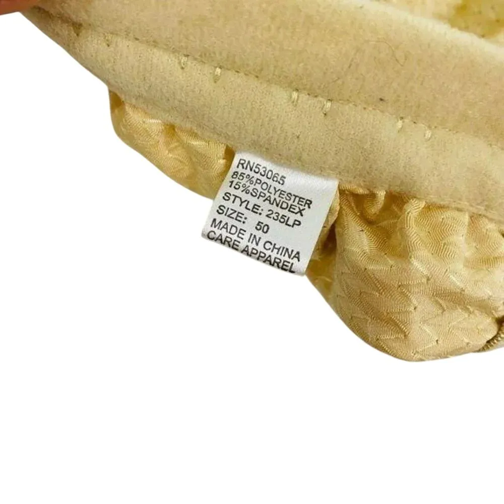 Care Apparel Front Hook Close Leisure Bra Tan Size undefined - Image 7