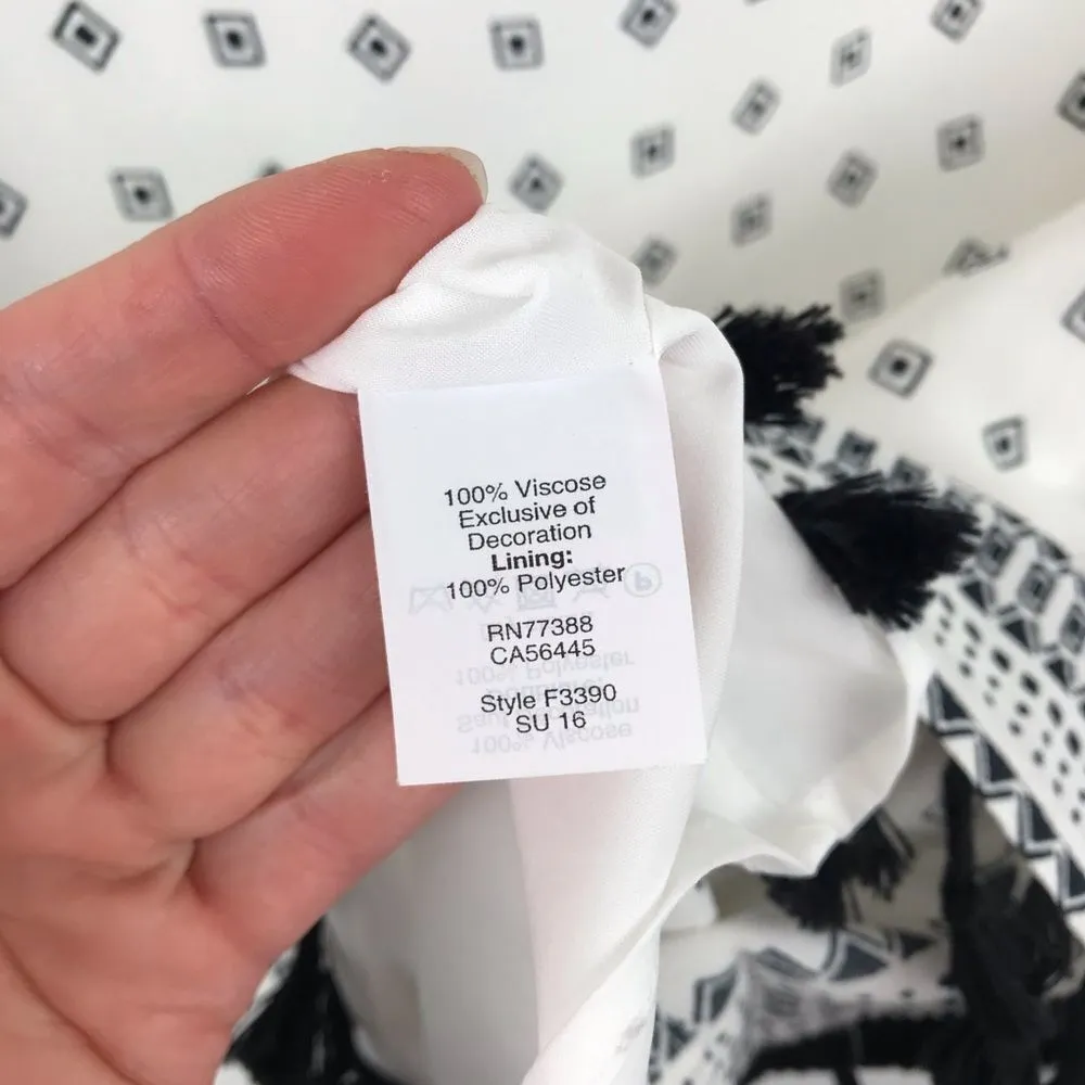 Madewell scatter blocks tassel shirt dress‎ - Image 5