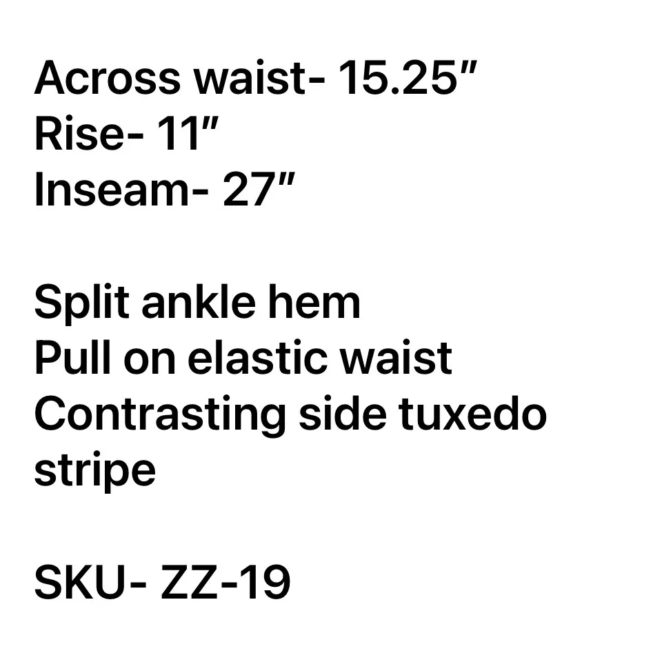 Gretchen Scott NWT  Gripeless Pull On Pants Sultan's Dining Room Navy White Sz M - Image 9