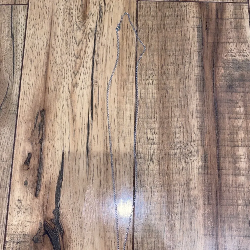 silver coin necklace - Image 3