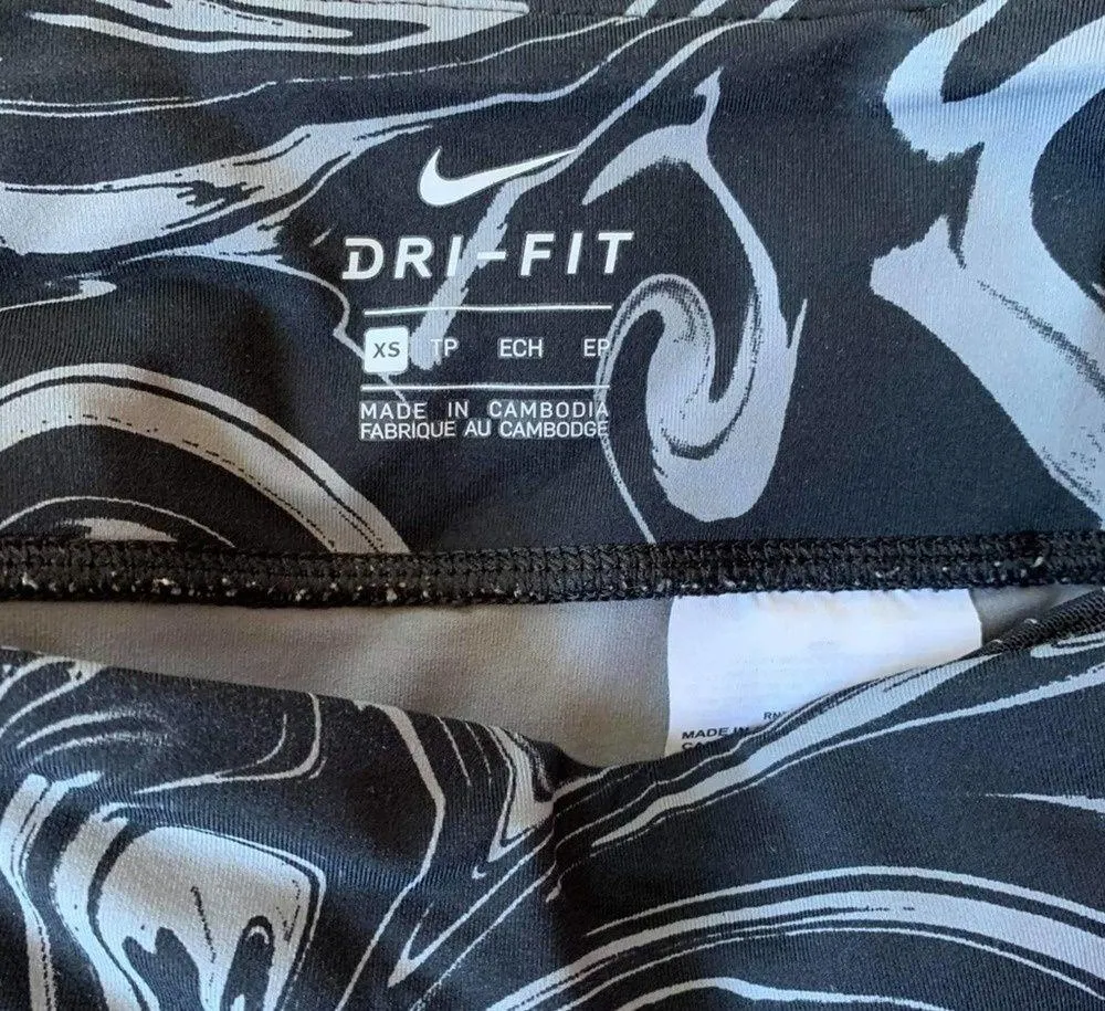 Nike Marble Print Dri Fit Running Leggings
XS - Image 4