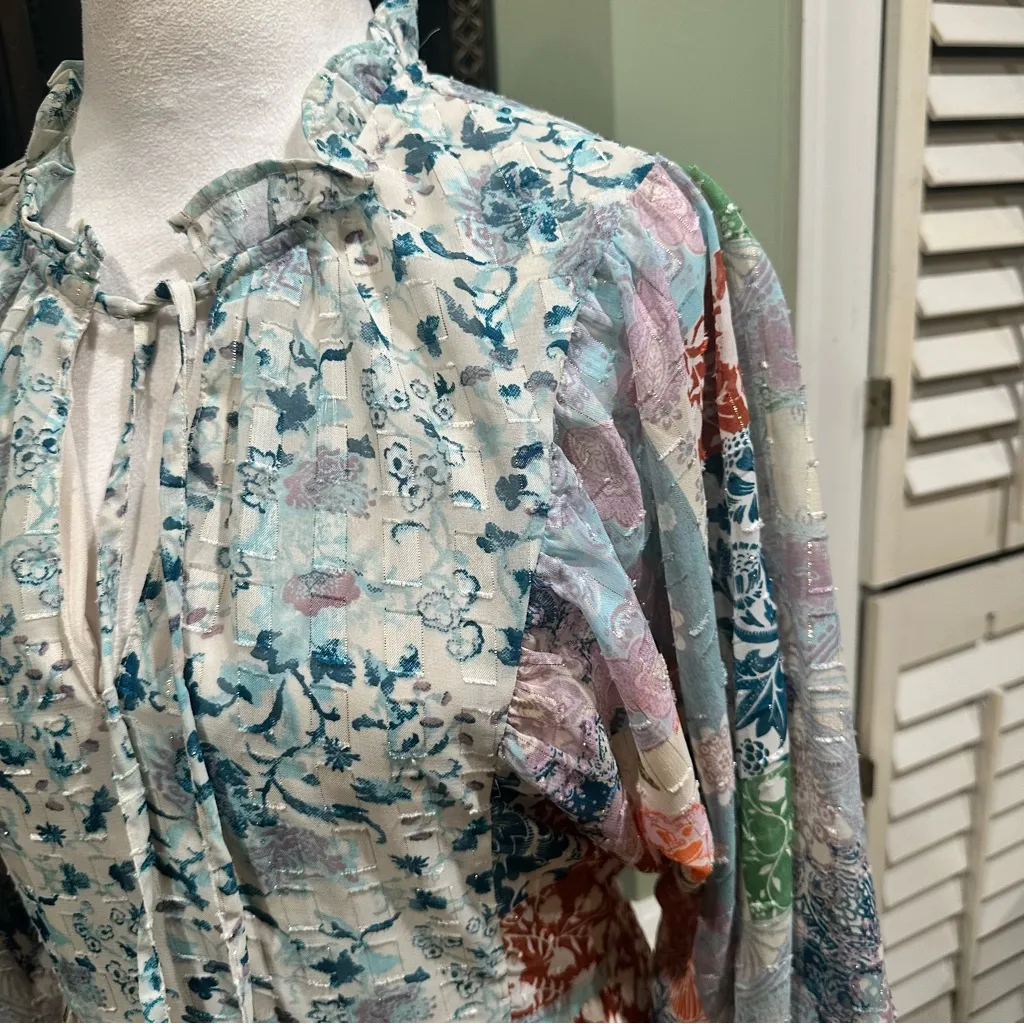 Cato Multicolor Floral Boho Midi Dress – Size 14/16W - Image 9