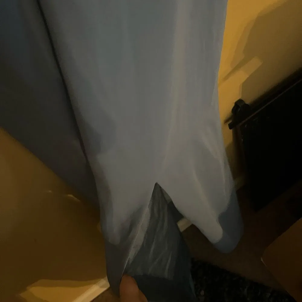 NWT bill levkoff blue maxi dress 14 - Image 3