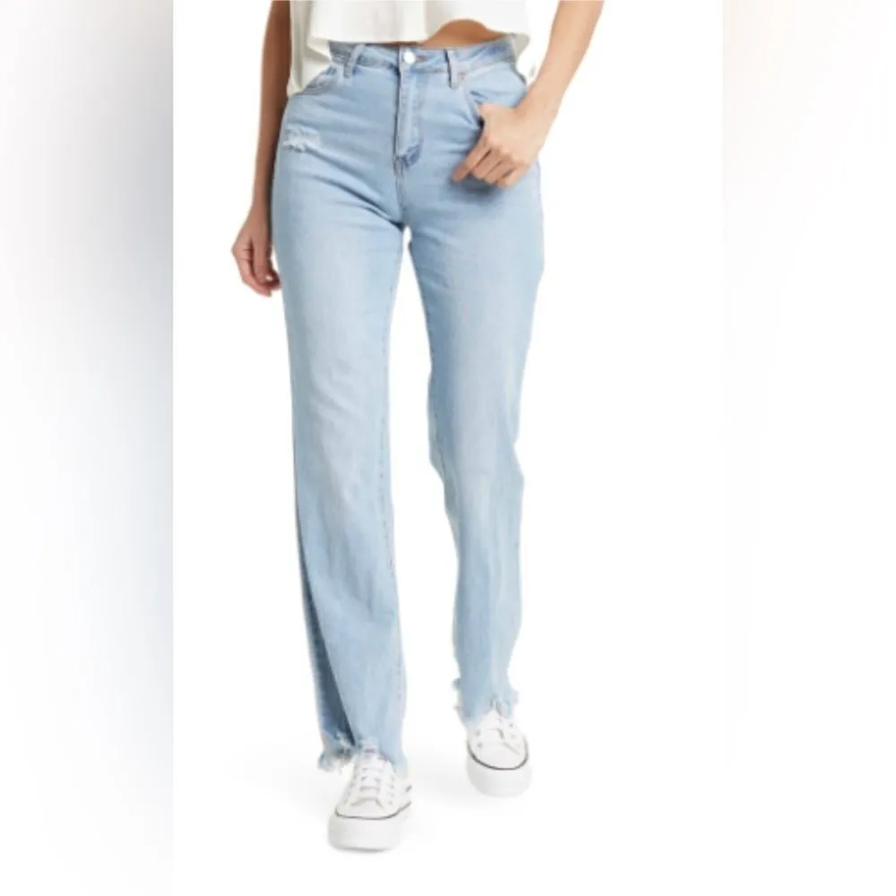 ‎Abound Distressed Slim Bootcut Jeans - Image 2