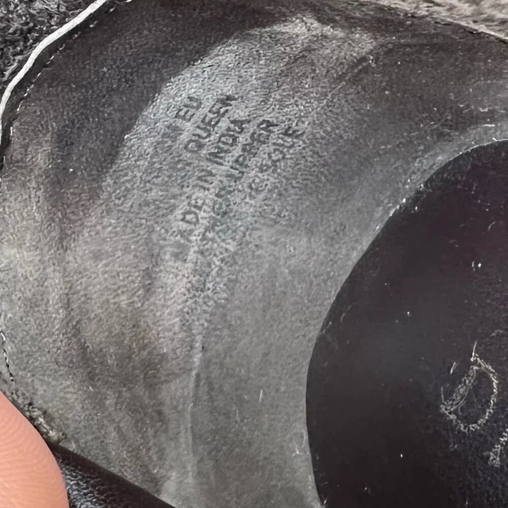 Diba True River Queen women's ankle boots 7 tan leather braided zip - Image 8