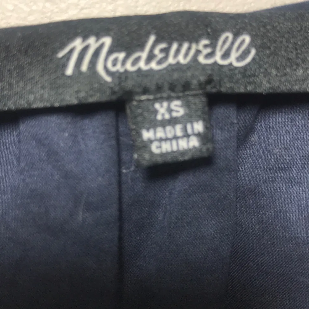 Madewell Embroidered Eyelet Moontide Navy shift - Image 6