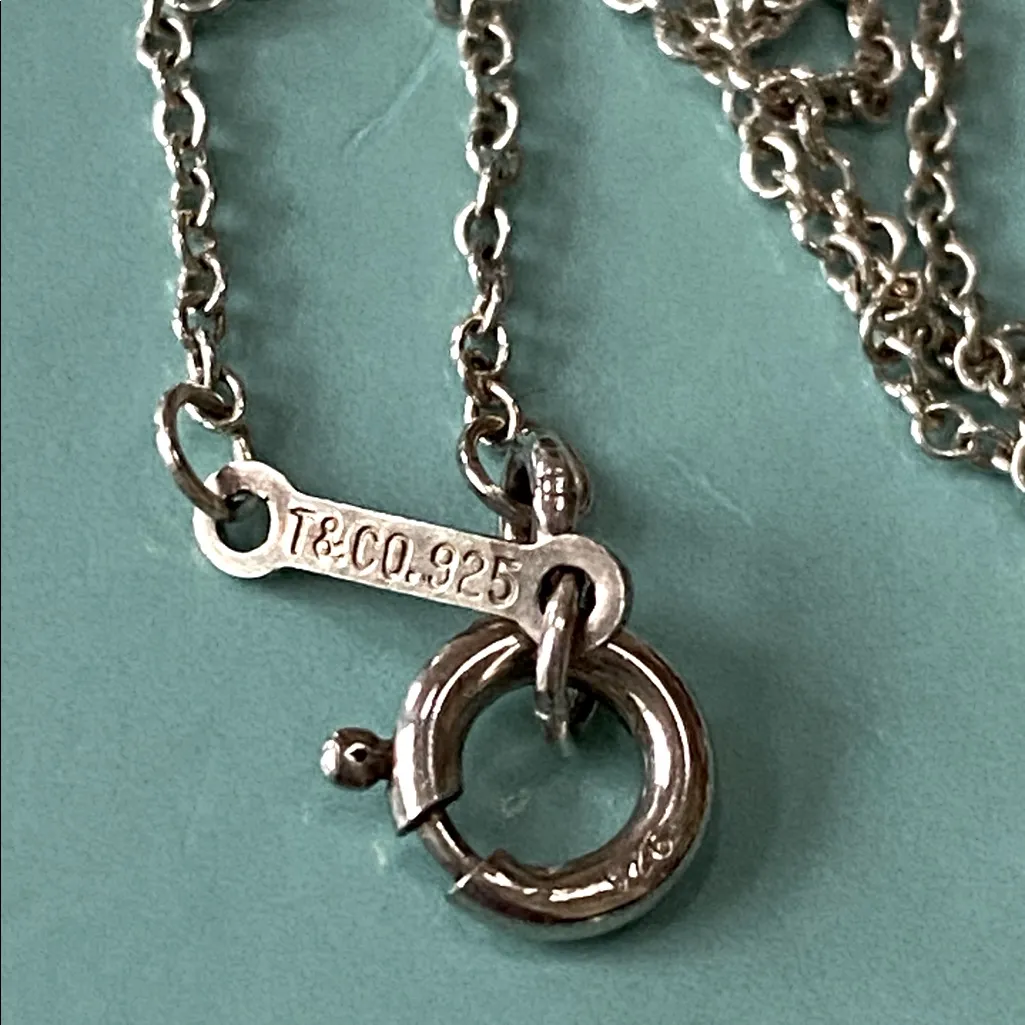 Authentic Tiffany LOVING HEART necklace ❤️ - Image 2