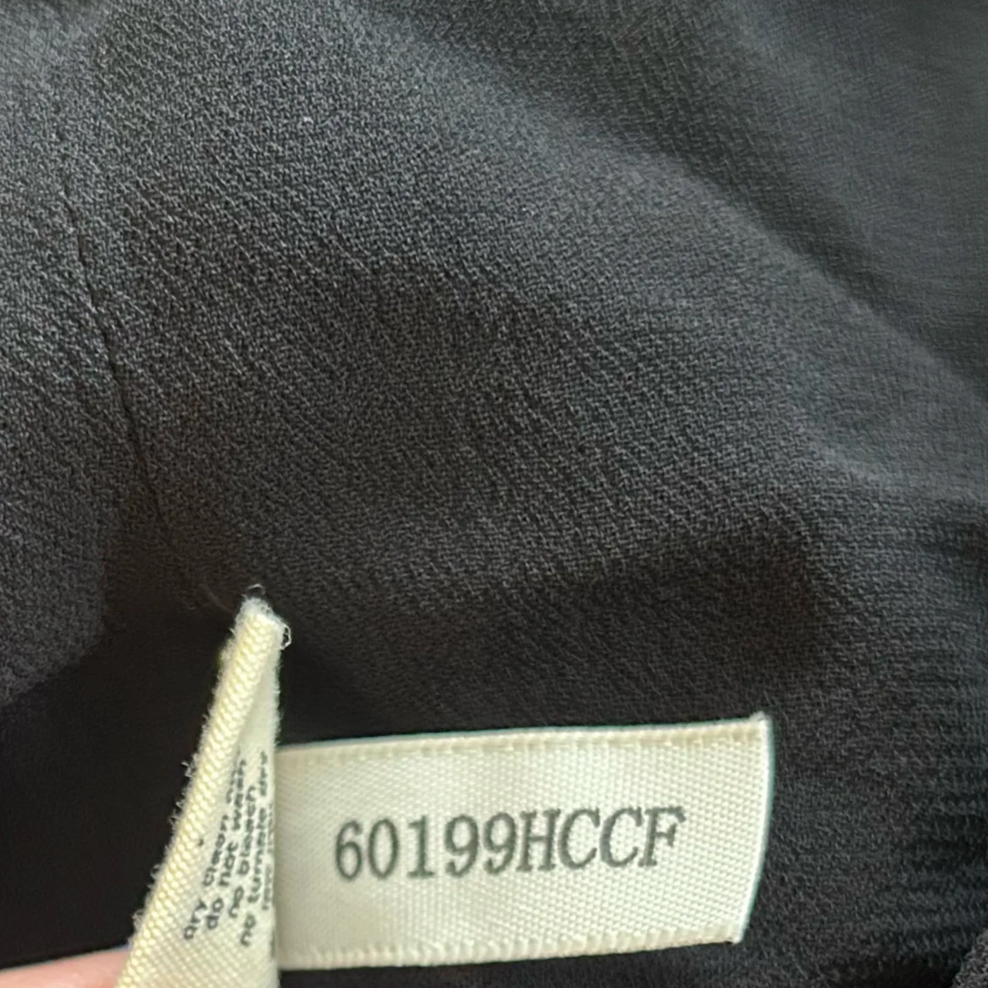 L’Agence Black Pleated Lether Trimmed Knee Length Dress Size 6 - Image 8