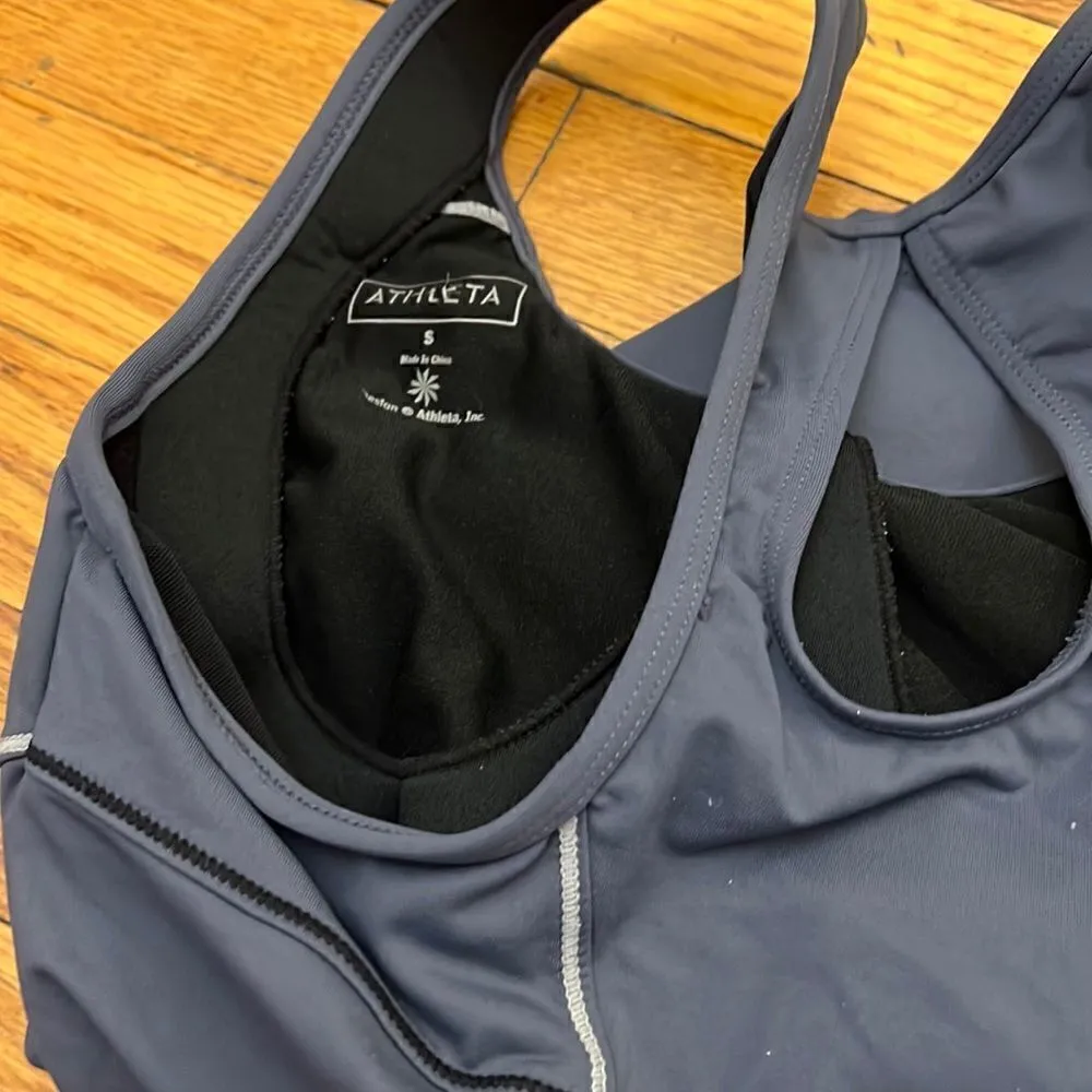 Athleta Energy Workout cycling tank top size S - Image 4