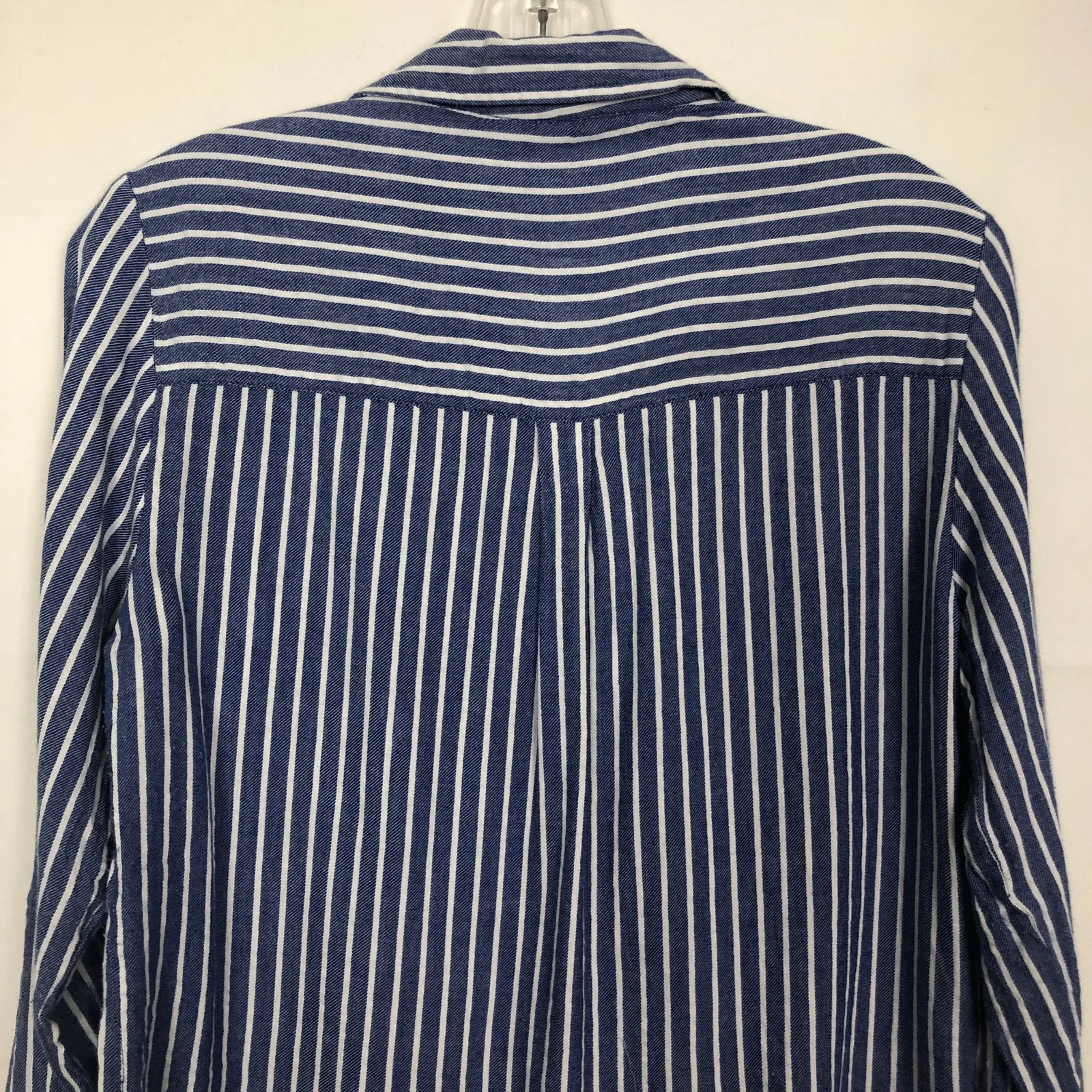 Japna Striped Shirt Womens Medium Career Workwear Business Casual Capsule - Image 7