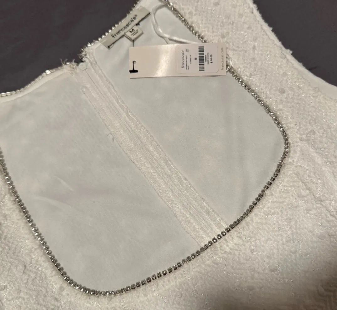 White Dress Francesca's - Image 2