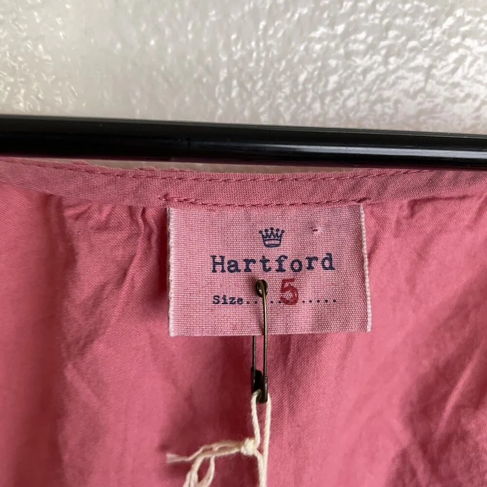 Hartford Womens Cold Shoulder Tunic Top Pink Long Sleeve Cotton Womens Size 5 - Image 9