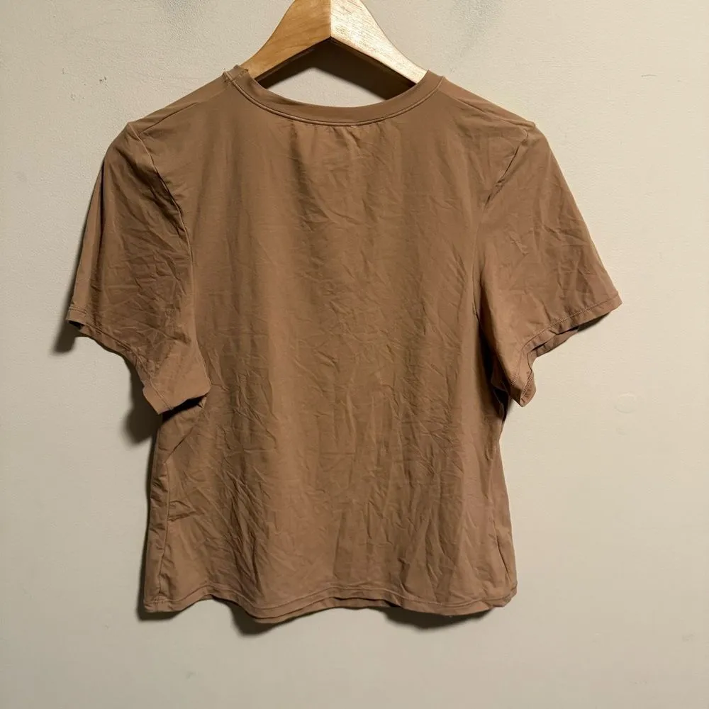 NWT SKIMS Fits Everybody T-Shirt Skimming Color Sienna Tan- Size 2XL - Image 5