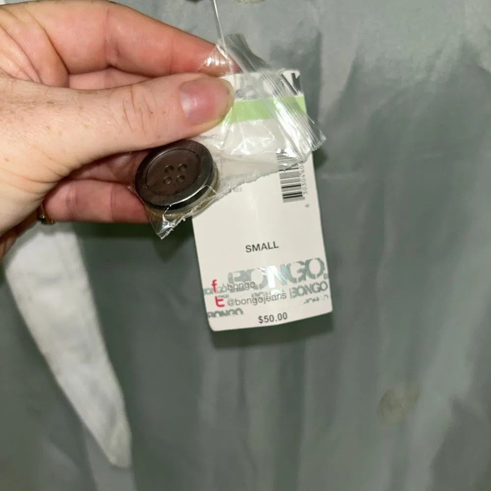 Women’s Bongo Winter White Double Breasted Pea Coat. Size Small. - Image 4