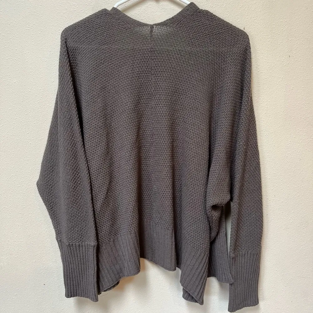 American Eagle Knit Cardigan Brown OS - Image 2