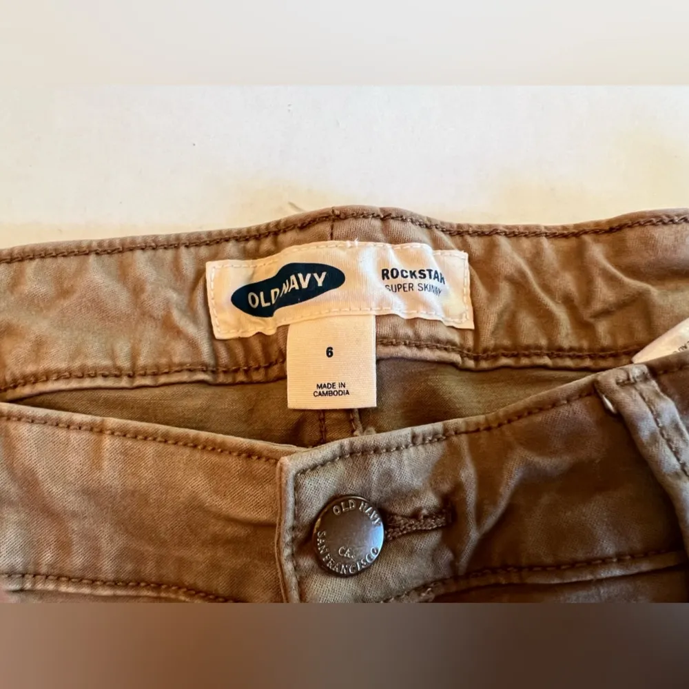 Rockstar super skinny high rise khaki pants size 6 - Image 3