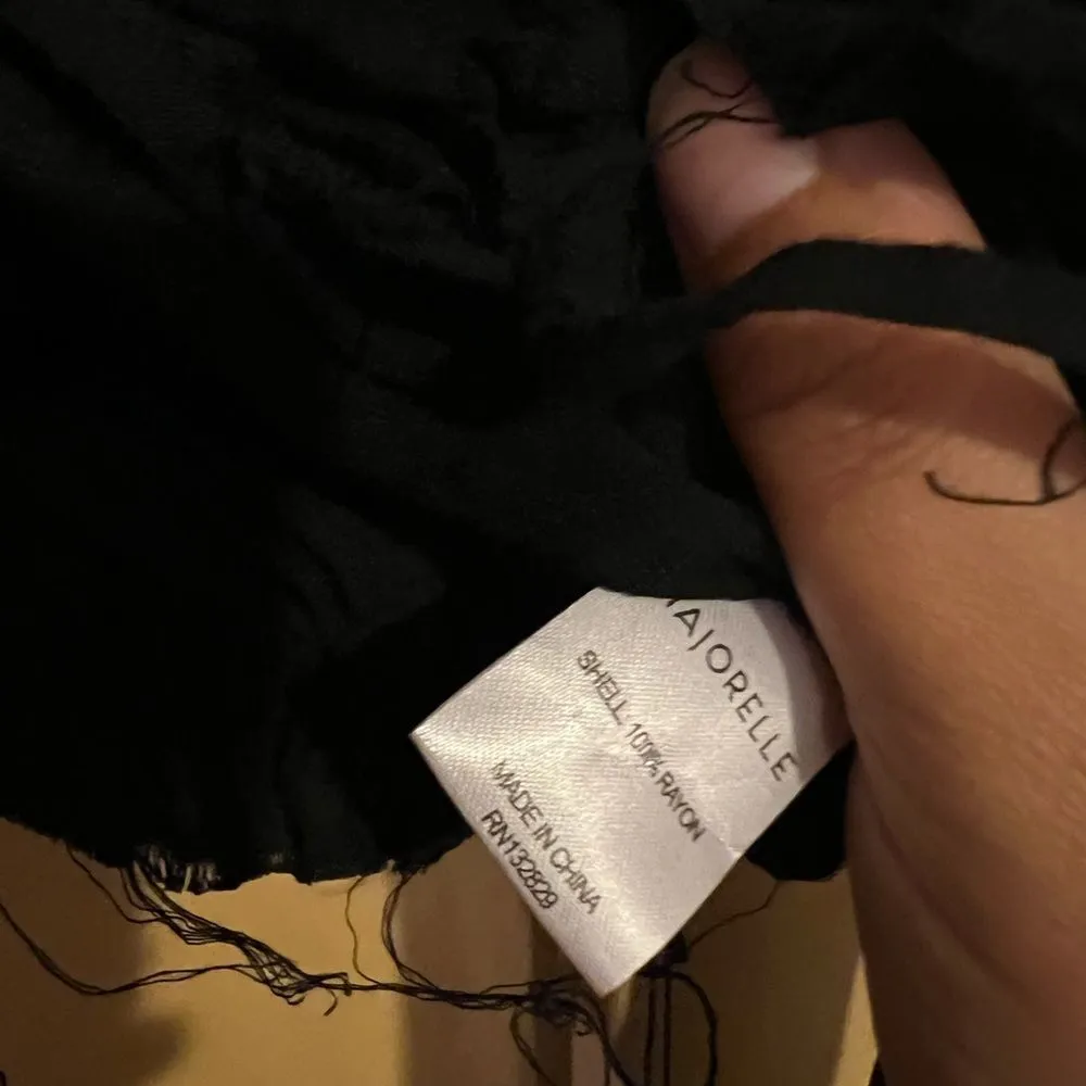 NWT Majorelle black crop top small - Image 7