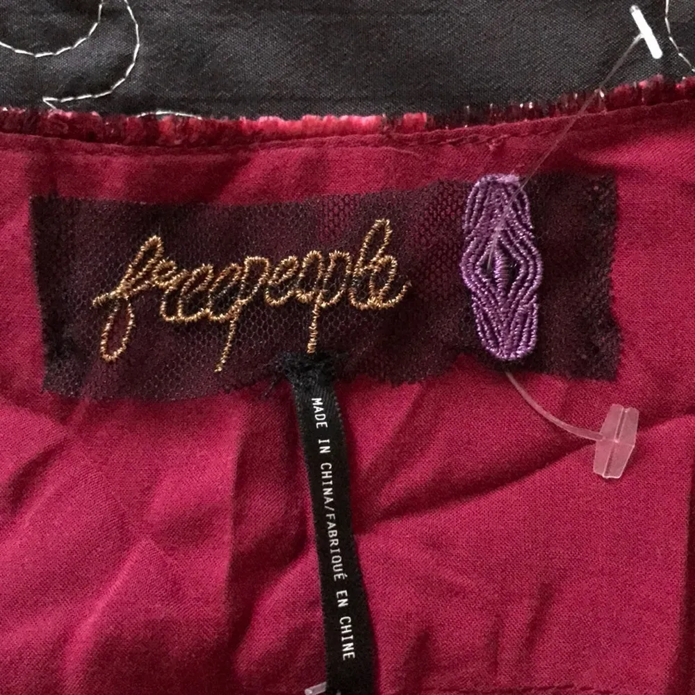 Free People Kara Velvet Wrap Metálica Striped 👗 - Image 7