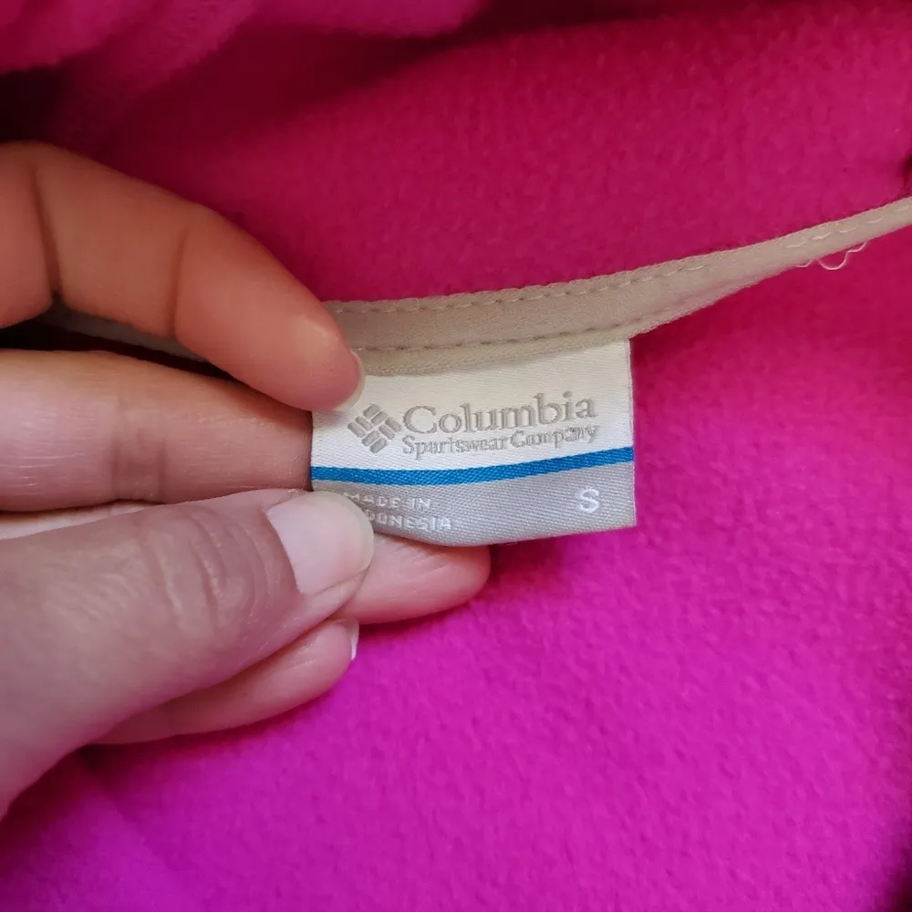 Columbia fleece jacket size small - Image 2