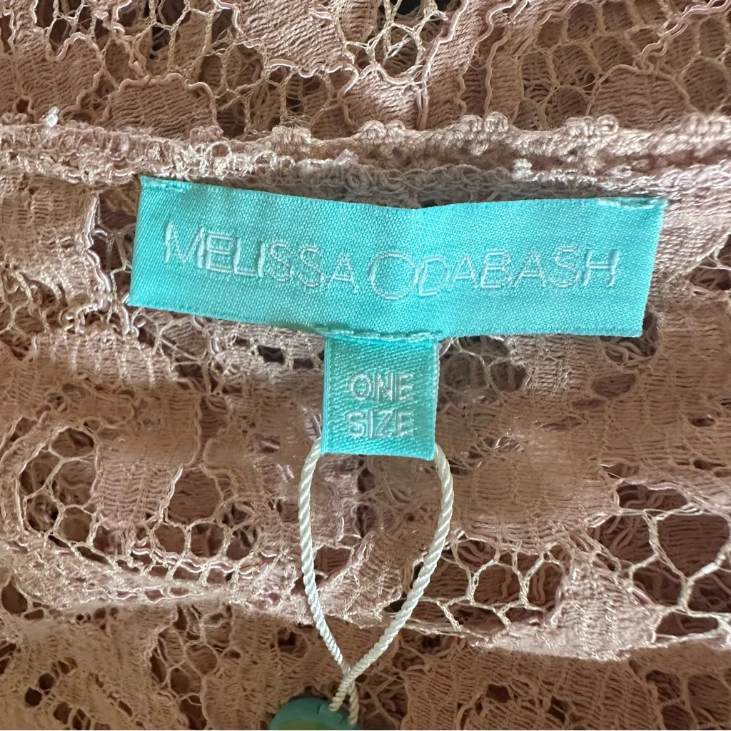 Melissa Odabash Blush Pink Lace Cover Up One Size Size undefined - Image 7