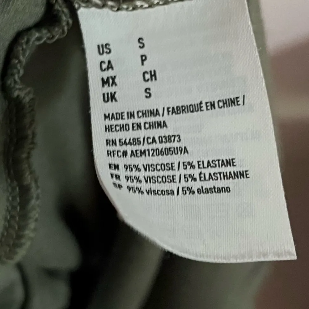 American Eagle Outfitters • Soft and Sexy Olive Green Swing Dress - Image 3