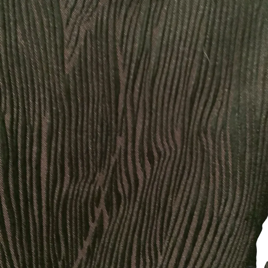 Calvin Klein Women’s Textured Burgundy & Black Lined Mini Skirt WORN ONCE - Image 5