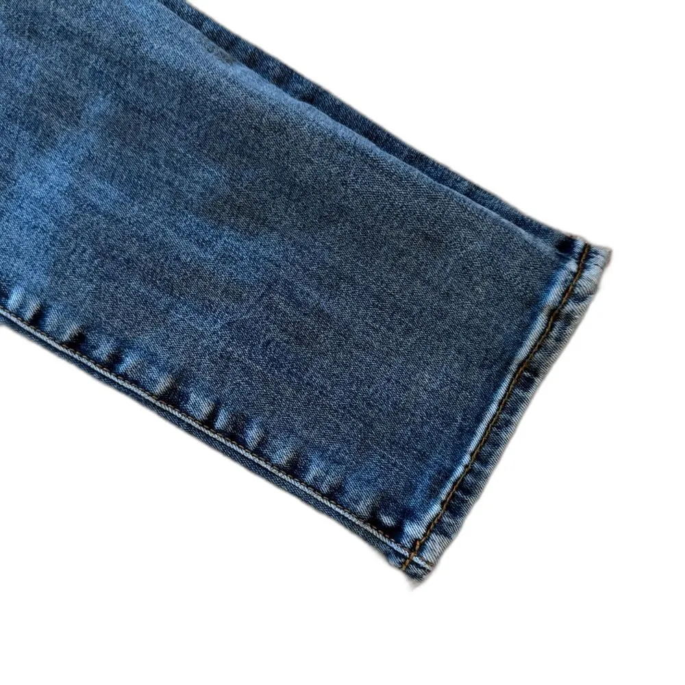 KUT from the Kloth | Catherine Boyfriend Jeans Medium Wash Size 2 Distressed - Image 3