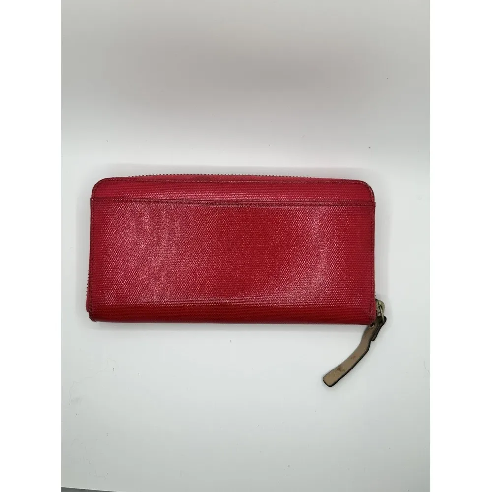 Kate Spade Neda Wellesley LACQUERRED Zip Around Leather Wallet - Image 2