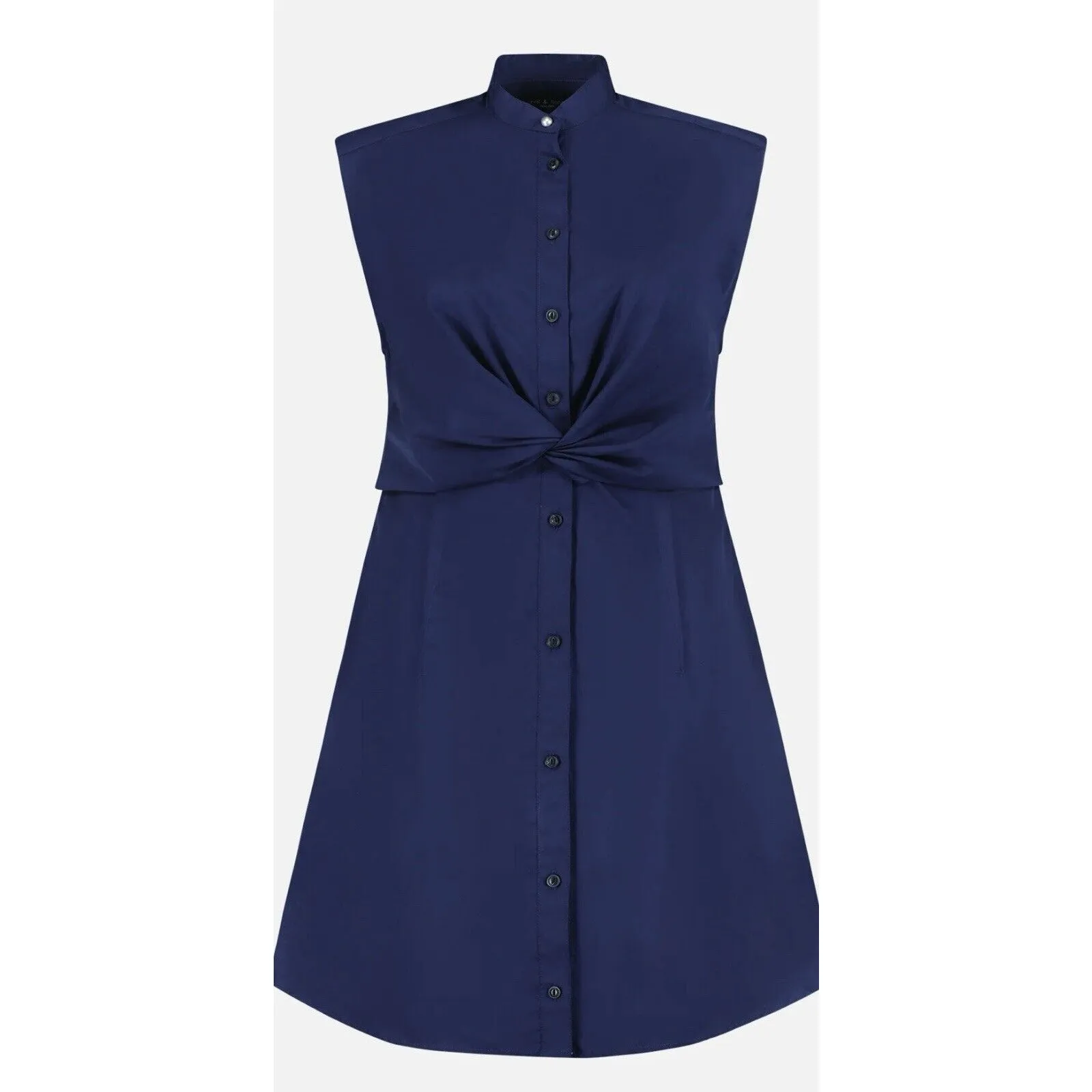 RAG & BONE Louisa Sleeveless Poplin Dress $328.00 Size 8 - Image 2