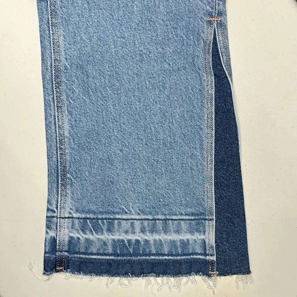 American Eagle NWT Size 12 31W Dream Blue ‘90s Low Rise Skinny Kick Denim Jeans - Image 4