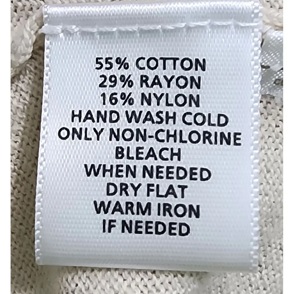 LOFT Petite Yellow Striped Cotton Blend 3/4 Sleeve Sweater Casual‎ Chic - Image 4