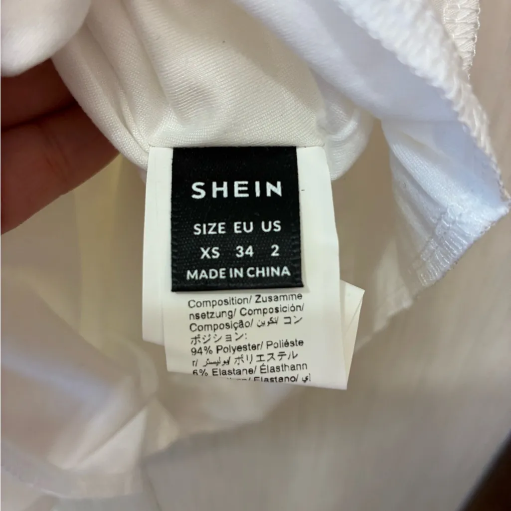 Y2K White Lace Halter Mini Dress Coquette Backless Crochet Summer Party Dress xs - Image 7