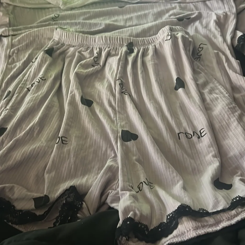 Heart pjs Purple Size M - Image 2