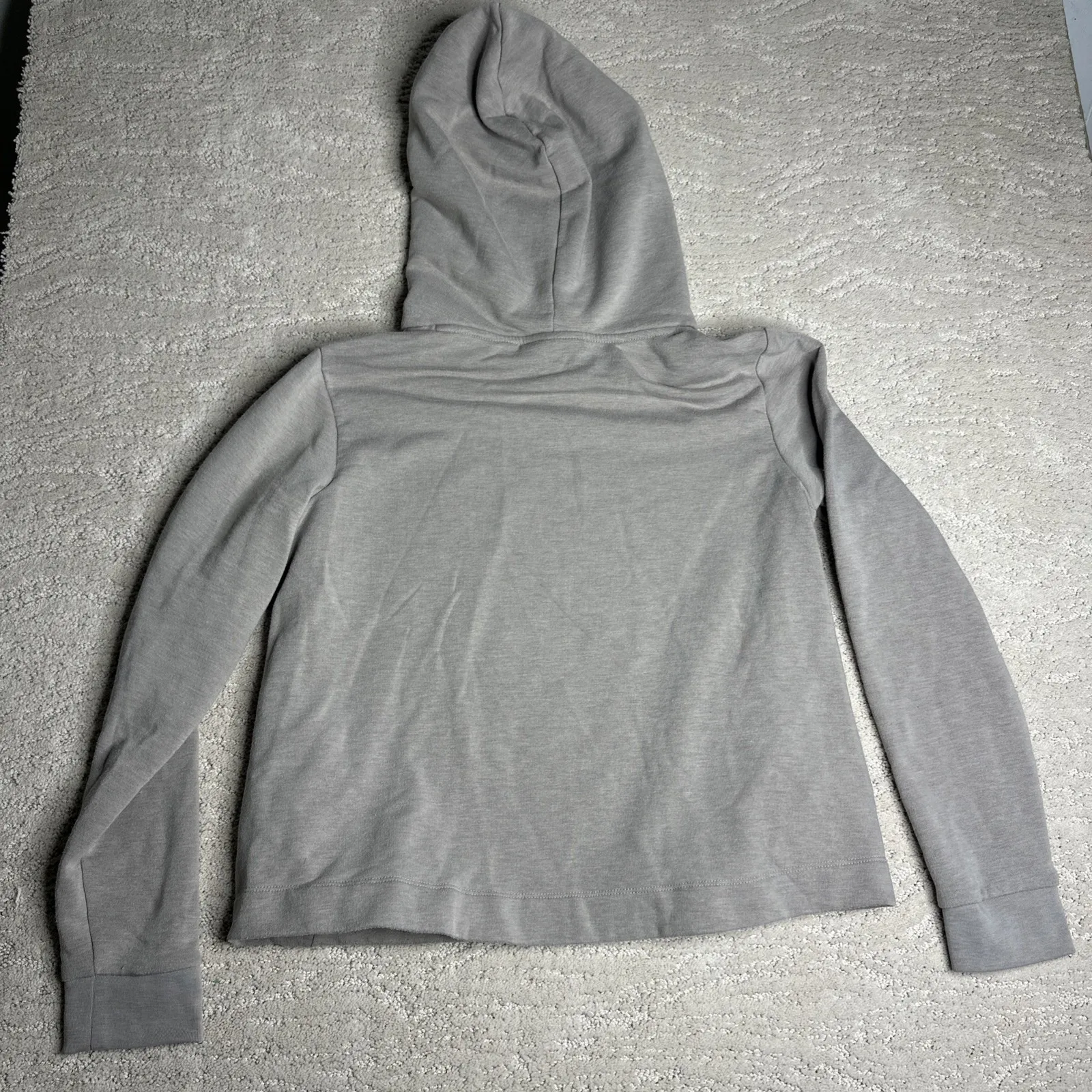 Women's Free Fly Medium Pullover Hoodie Sweatshirt Pocket Bamboo Gray - Image 5