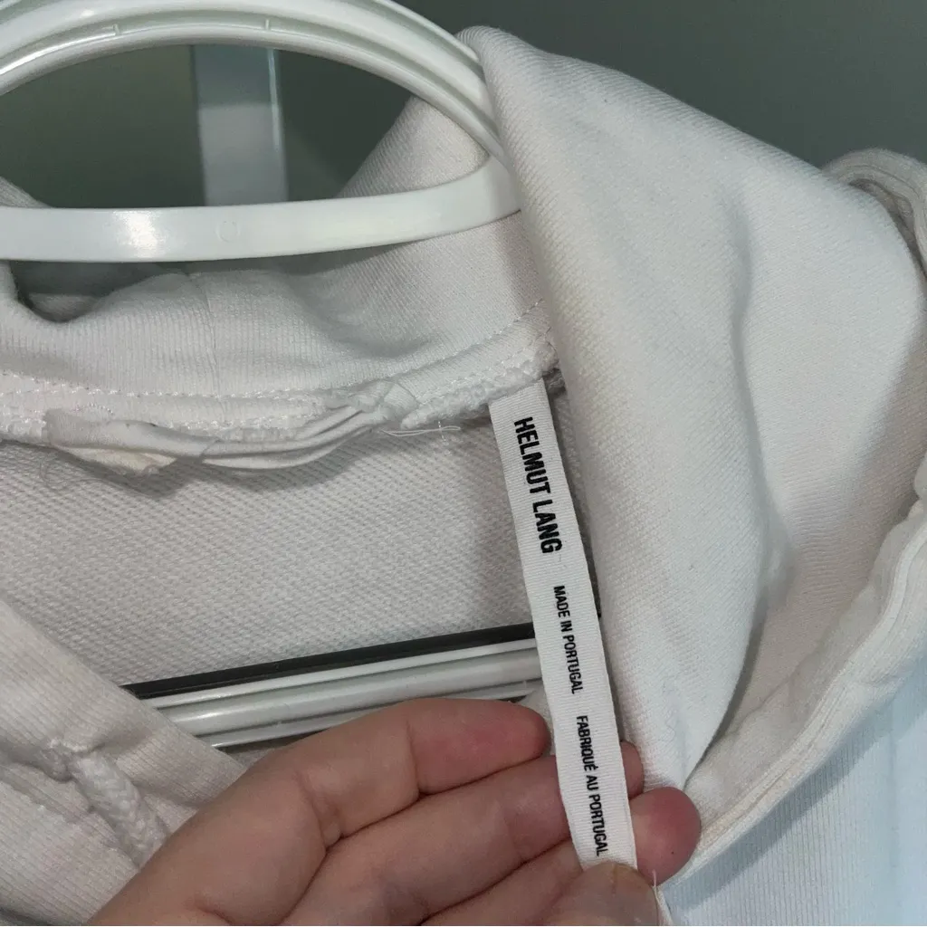 Helmut Lang‎ Limited Edition Taxi Hoodie White Paris Size S - Image 3