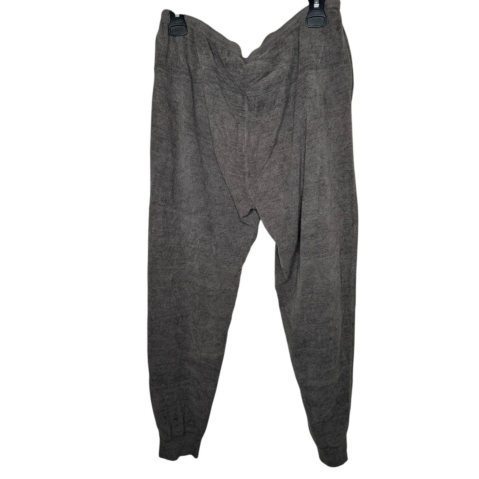 Barefoot Dreams CozyChic Ultra Lite Knit Track Pant Womens Large Joggers Carbon - Image 3
