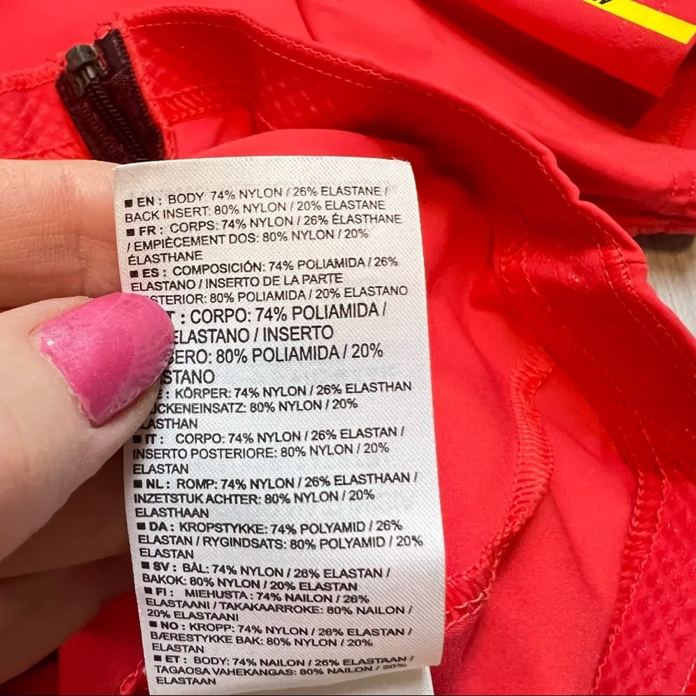 Mavic Red Sequence Cycling Jersey. Size XLarge. EUC - Image 9