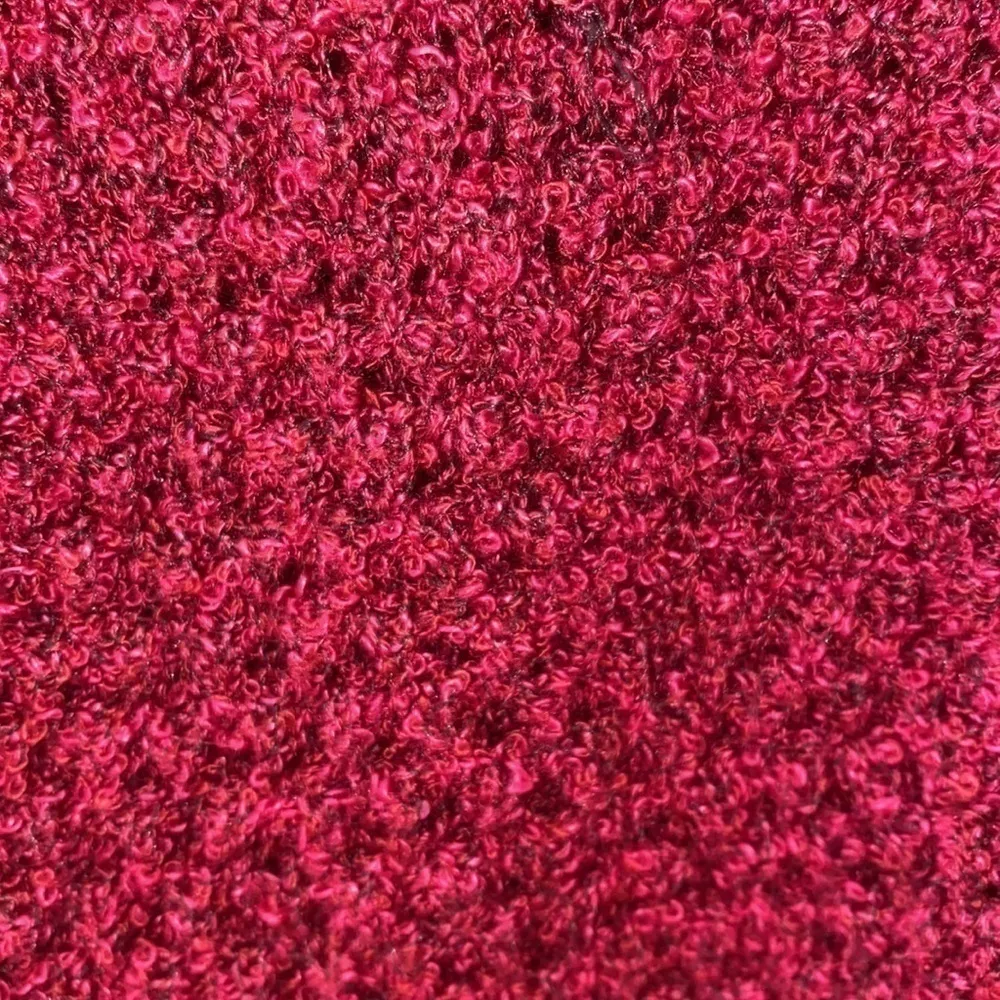 Barbara Lesser burgundy knit Cardigan and sleeveless maxi dress. Size S. Red - Image 7