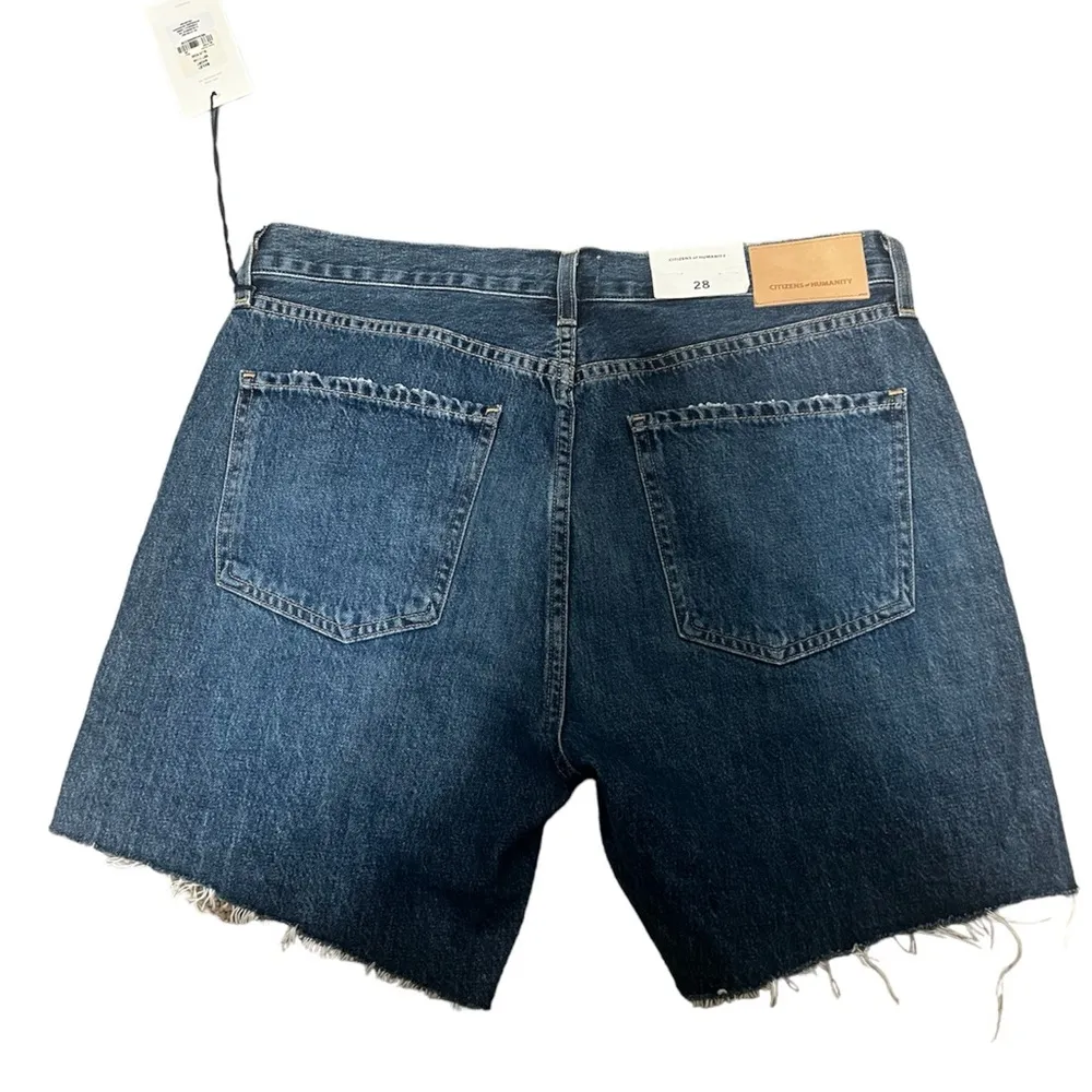Citizen Of Humanity Premium Vintage
Bailey Loose Fit Denim Shorts - Image 3