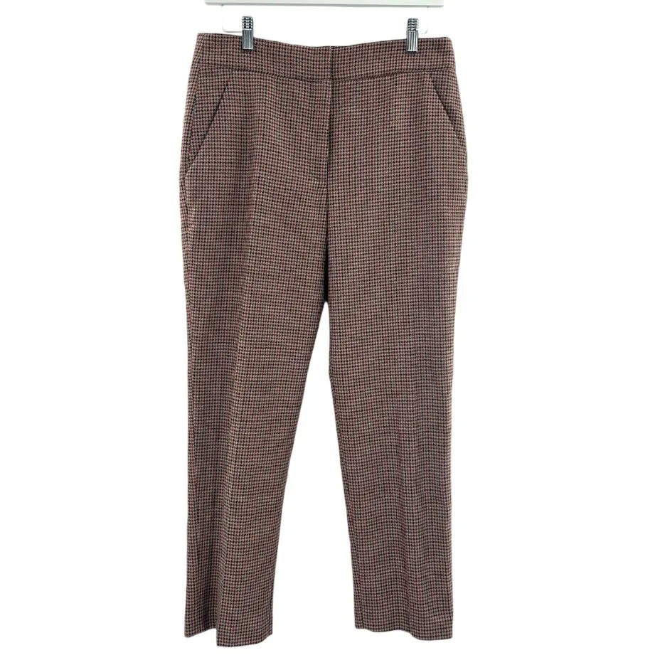 VERONICA BEARD Gemini Check Crop Pants Sz 8 - Image 5