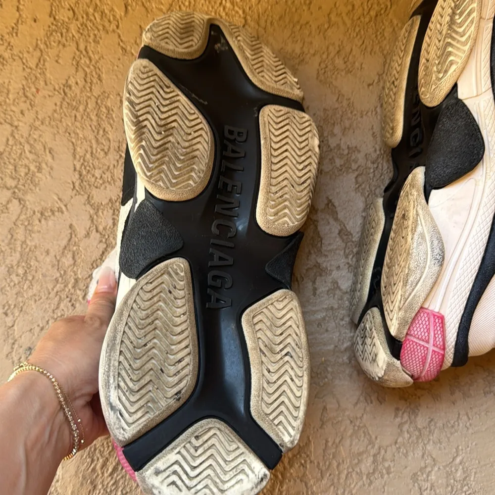 Balenciaga Triple S Pink/Black/White - Image 6