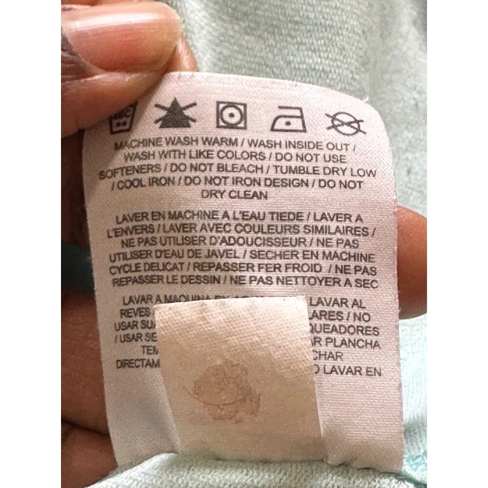 Nike Pro Dri-fFt Half Zip Blue Pullover Sweatshirt XS thumb hole Activewear - Image 5