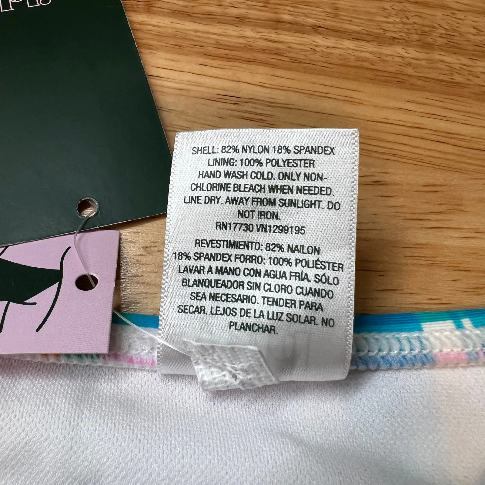 Wild Fable Women's Plaid Side-Tie Cheeky Bikini Bottom - Size XL - NWT - Image 9